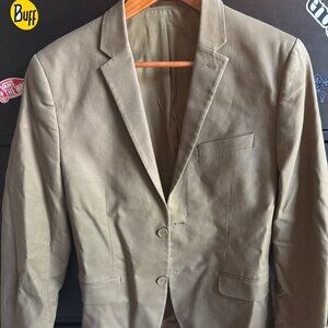 H&M Tan Suit Jacket/Blazer